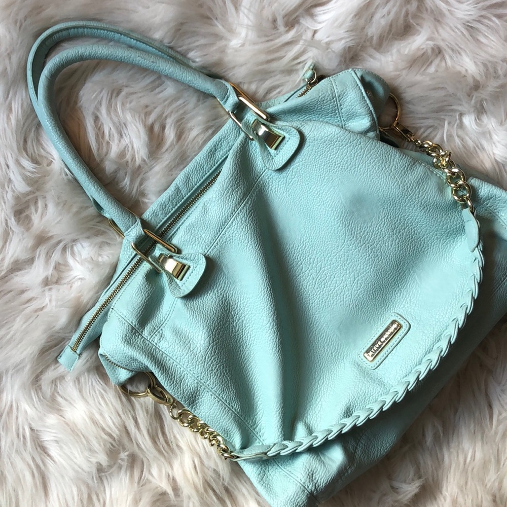 Steve Madden Turquoise Blue Satchel